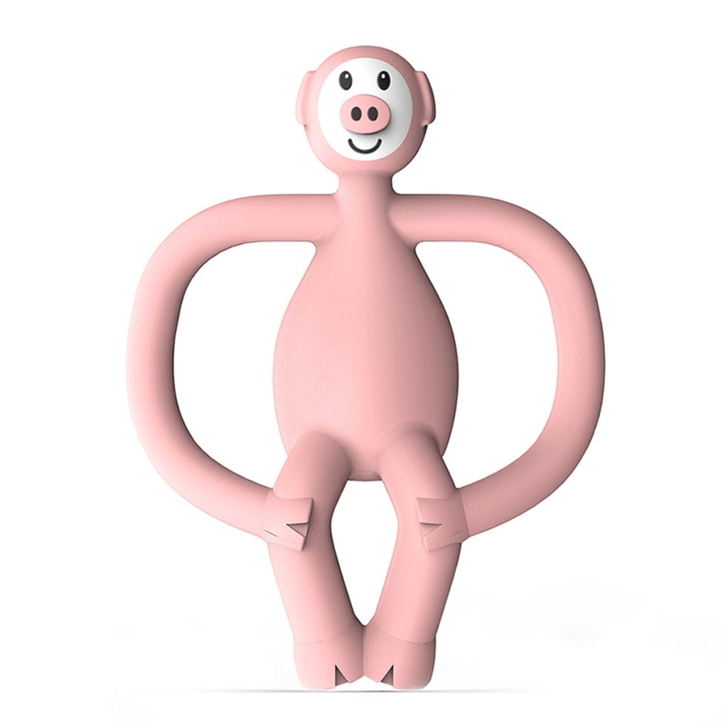 Matchstick Monkey Animal Teether Pickle Pig (2)