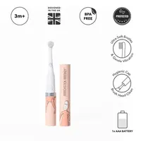 Matchstick Monkey Baby Sonic Toothbrush Dusty Pink 2 600x