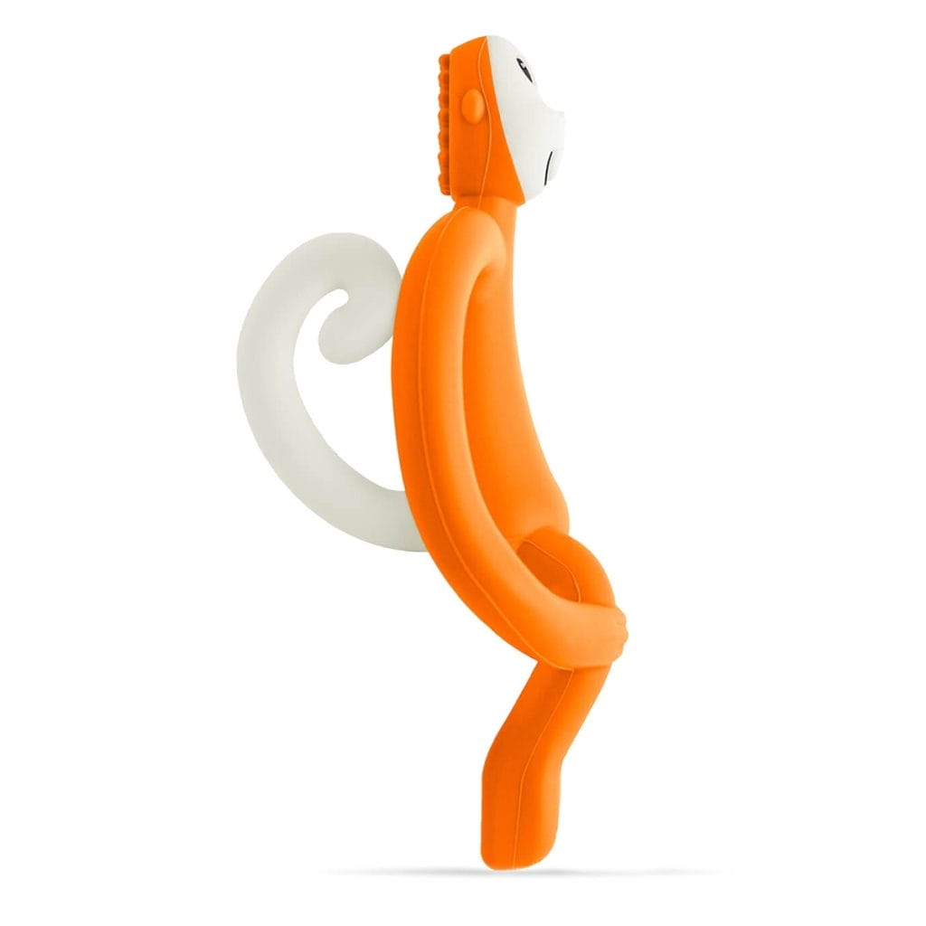 Matchstick Monkey Teething Toy And Gel Applicator Orange (2)