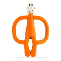 Matchstick Monkey Teething Toy And Gel Applicator Orange Matchstick Monkey Teething Toy And Gel Applicator Orange