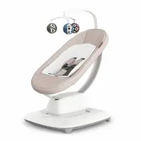 Uppababy Mamaroo Baby Swing Sand Melange 3qleft