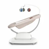 Uppababy Mamaroo Baby Swing Sand Melange Side Recline