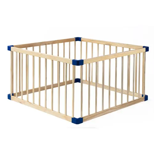 Sunbury Square Wooden Playpen With Slats Sunbury Square Wooden Playpen With Slats