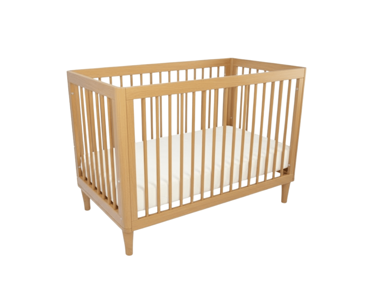Babyhood Riya Cot Driftwood