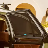 Magnetic Stretch To Fit Sun Shade On Window 3