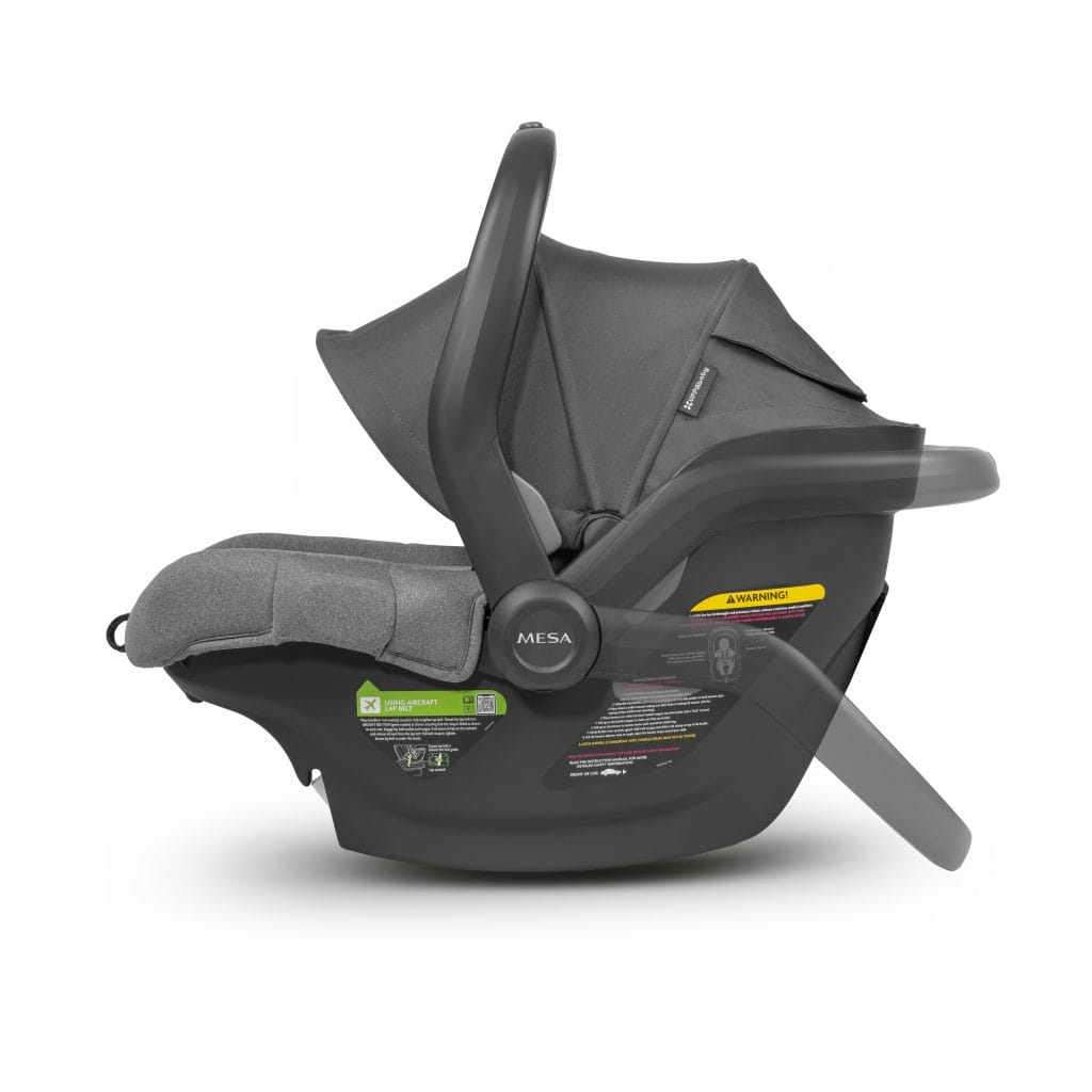 Uppababy Mesa Baby Capsule Greyson 3 Different Handle Positions