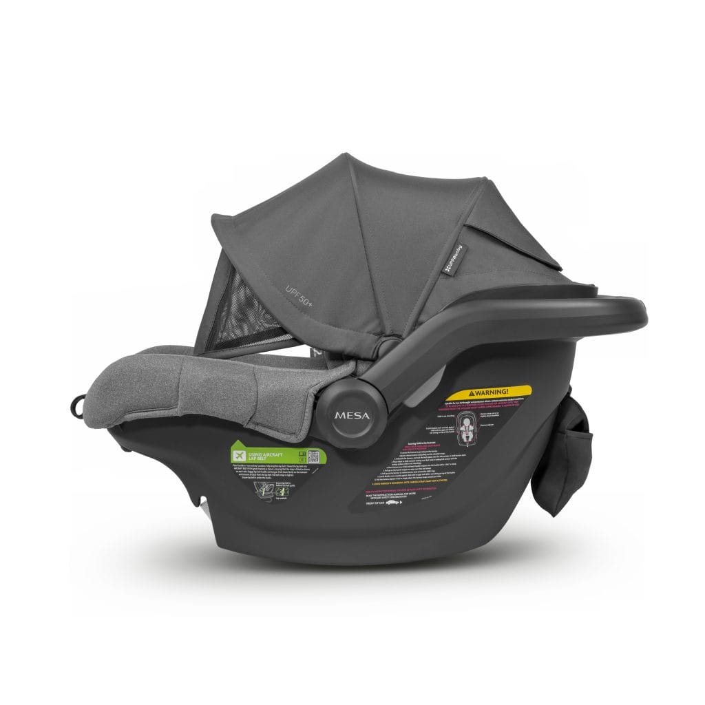 Uppababy Mesa Baby Capsule Greyson Side Handle Middle Canopy Mesh Pouch