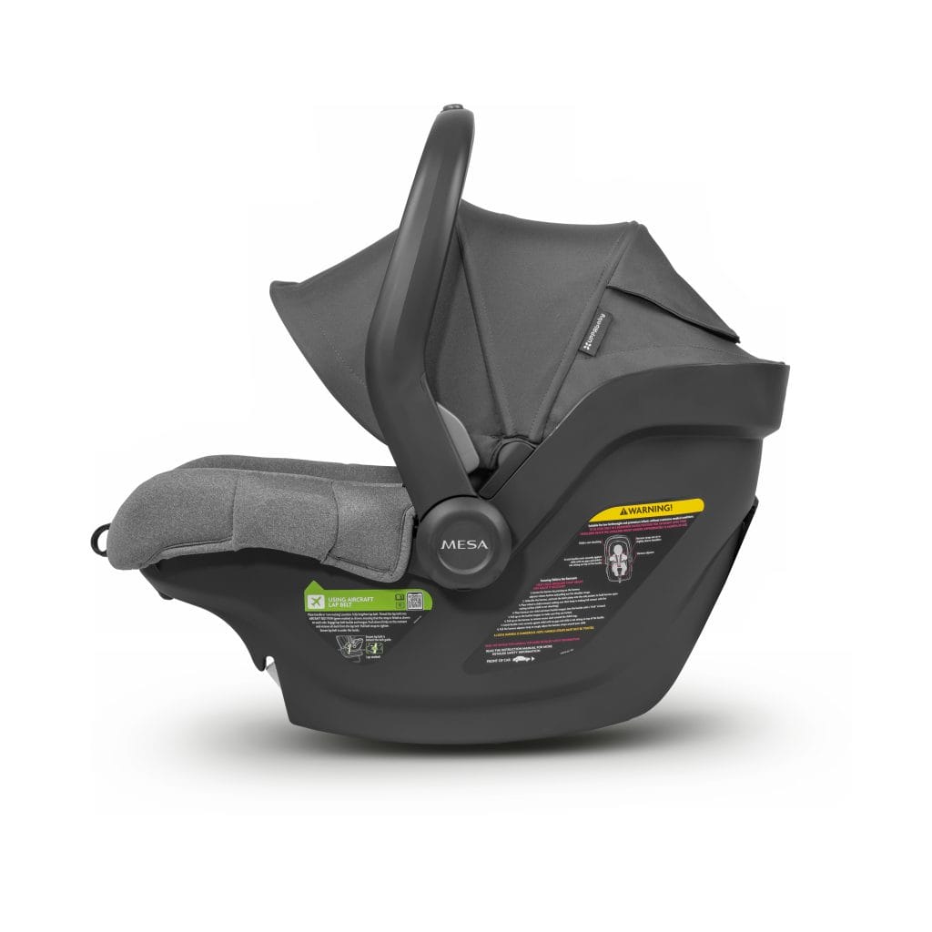 Uppababy Mesa Baby Capsule Greyson Side Handle Up Canopy