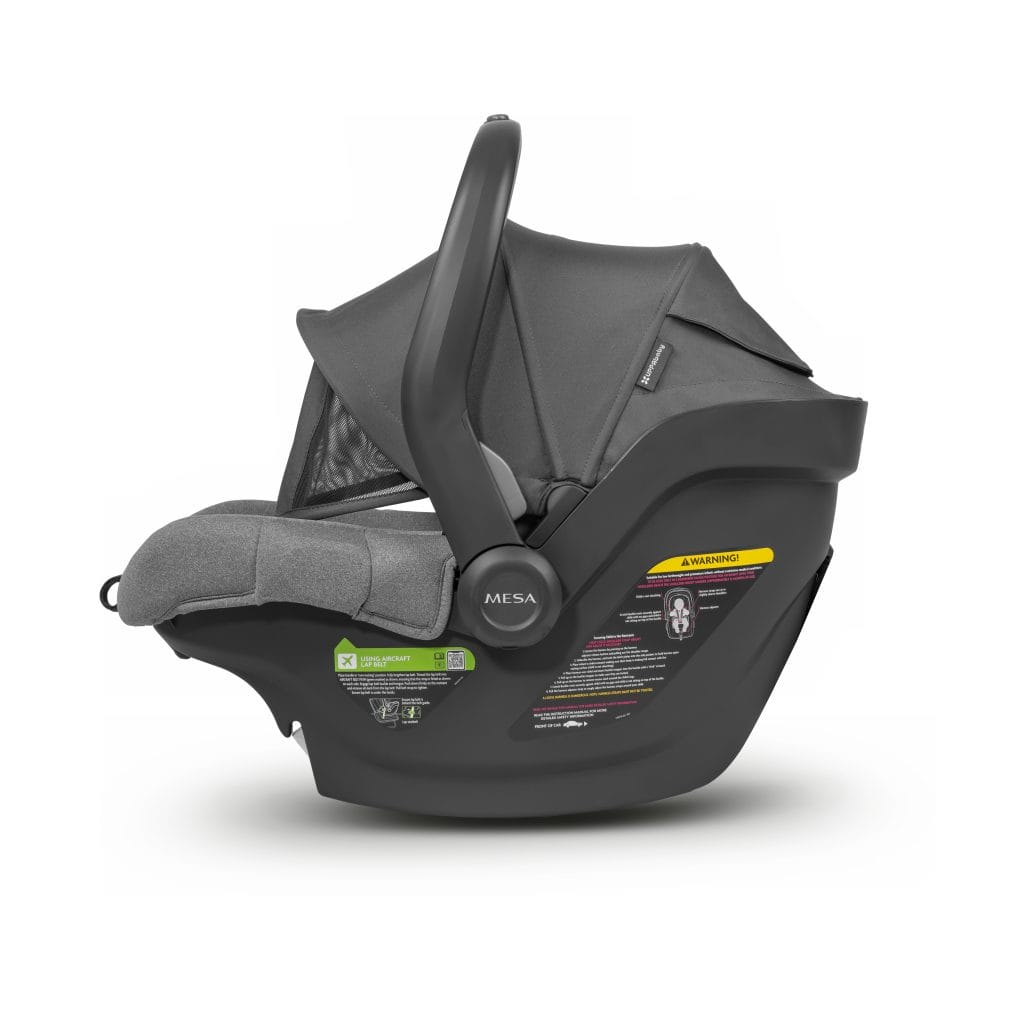 Uppababy Mesa Baby Capsule Greyson Side Handle Up Canopy Mesh