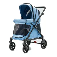 Familidoo Q1 2.0 Wagon Stroller Denim Blue