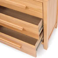 Grotime 3 Drawer Chest Natural Closeup