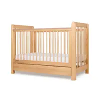 Grotime Corby Cot Natural Base Lowered Grotime Corby Cot Natural Base Lowered