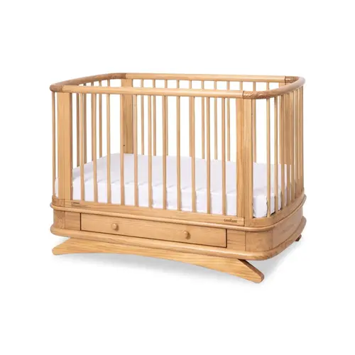 Grotime Kingsley Cot Natural Trundle Drawer Closed Grotime Kingsley Cot Natural Trundle Drawer Closed