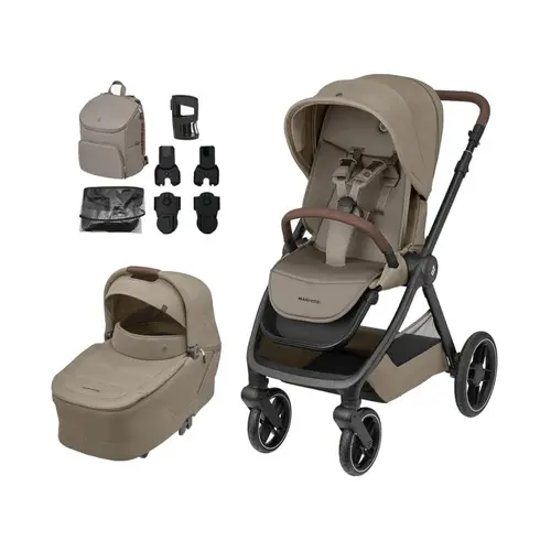 Maxi Cosi Oxford Stroller And Sense Bassinet Twilic Truffle Package Deal Maxi Cosi Oxford Stroller And Sense Bassinet Twilic Truffle Package Deal