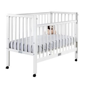Sunbury Lexington Cot Newborn Mode Drop Side Down