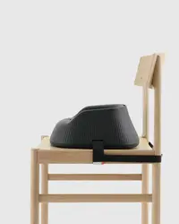 Hannie Portable High Chair Black Side Seat 4 5