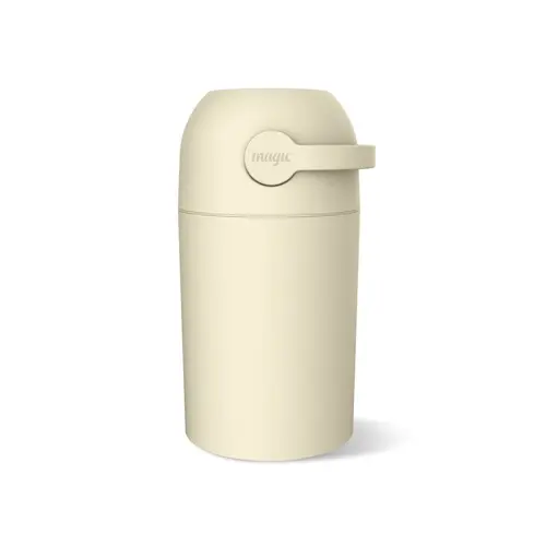 Magic Majestic Nappy Bin Beige Side Magic Majestic Nappy Bin Beige Side