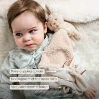 Nattou Teddy Baby Comfort Blanket With Cuddle Toy Doudou Bunny Benefits