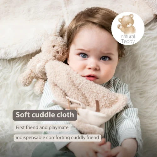 Nattou Teddy Baby Comfort Blanket With Cuddle Toy Doudou Bunny Features Nattou Teddy Baby Comfort Blanket With Cuddle Toy Doudou Bunny Features