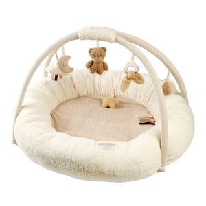 Nattou Teddy Baby Playmat With Arches Round
