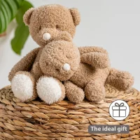 Nattou Teddy Baby Plush Bear 25 Cm Beige Gift