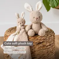 Nattou Teddy Baby Plush Bunny Lifestyle