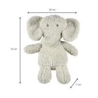 Nattou Teddy Baby Plush Elephant 25 Cm Grey Dimensions