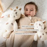 Nattou Teddy Baby Plush Giraffe 25cm Off White Benefits
