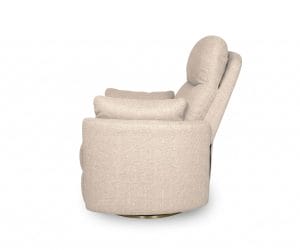 Babyhood Firenza Electric Feeding & Recliner Glider Chair Sandstone 2