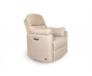 Babyhood Firenza Electric Feeding & Recliner Glider Chair Sandstone 7