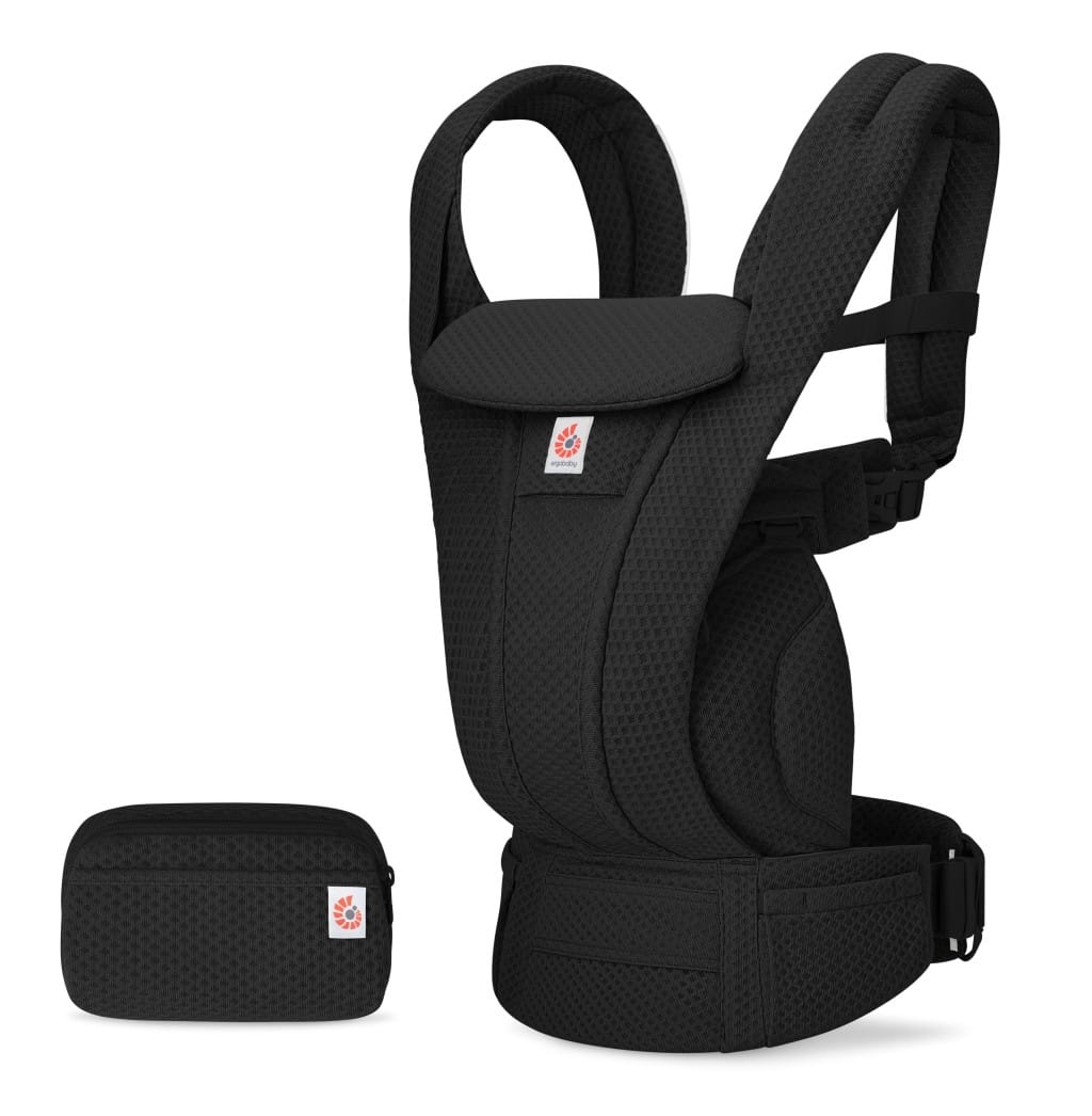 Ergobaby Omni Deluxe All In One Mesh Baby Carrier Onyx Black