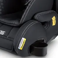 Infasecure Accomplish Air Black Cup Holder Built In