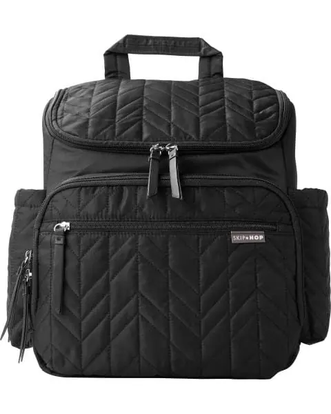 Skip Hop Forma Nappy Backpack Black 2 Skip Hop Forma Nappy Backpack Black 2