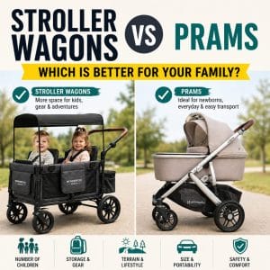 Stroller Wagons vs Prams – Which is Better for Your Family?