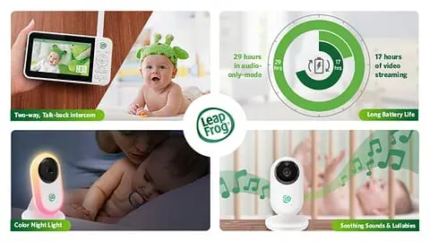 Leapfrog Lf2415 Night Light Video Baby Monitor Features Leapfrog Lf2415 Night Light Video Baby Monitor Features