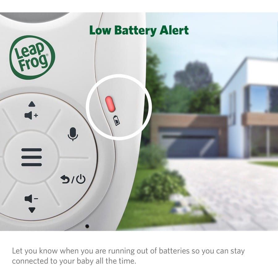 Leapfrog Lf80 Dual Battery Audio Monitor Low Battery Alert