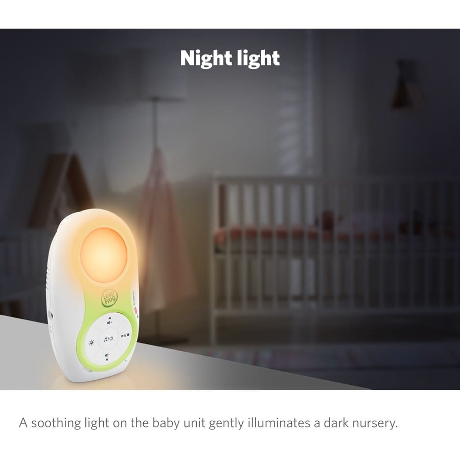 Leapfrog Lf80 Dual Battery Audio Monitor Night Light