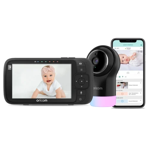 Obh950bk 5 Inch Smart Hd Nursery Pal Glow+ Baby Monitor Black Obh950bk 5 Inch Smart Hd Nursery Pal Glow+ Baby Monitor Black