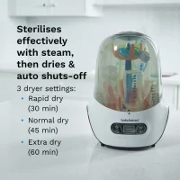 Baby Brezza One Step Steriliser Dryer Auto Shut Off