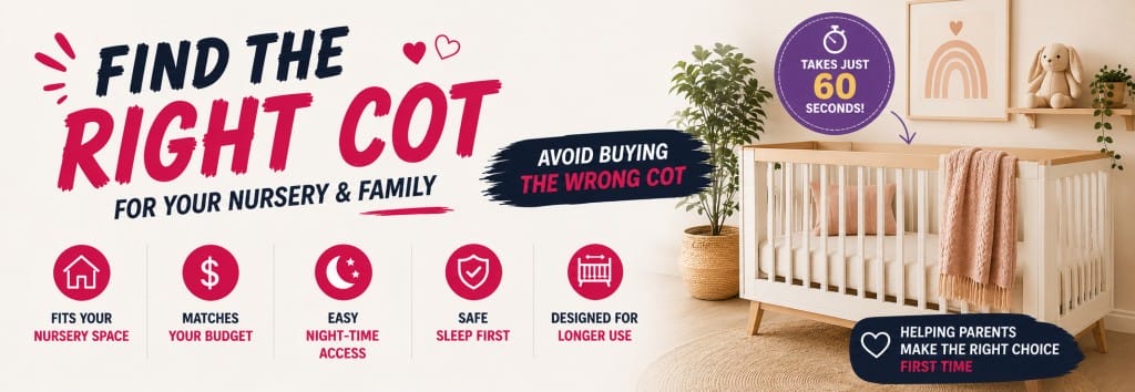 Cot Finder - find the perfect cot for your needs