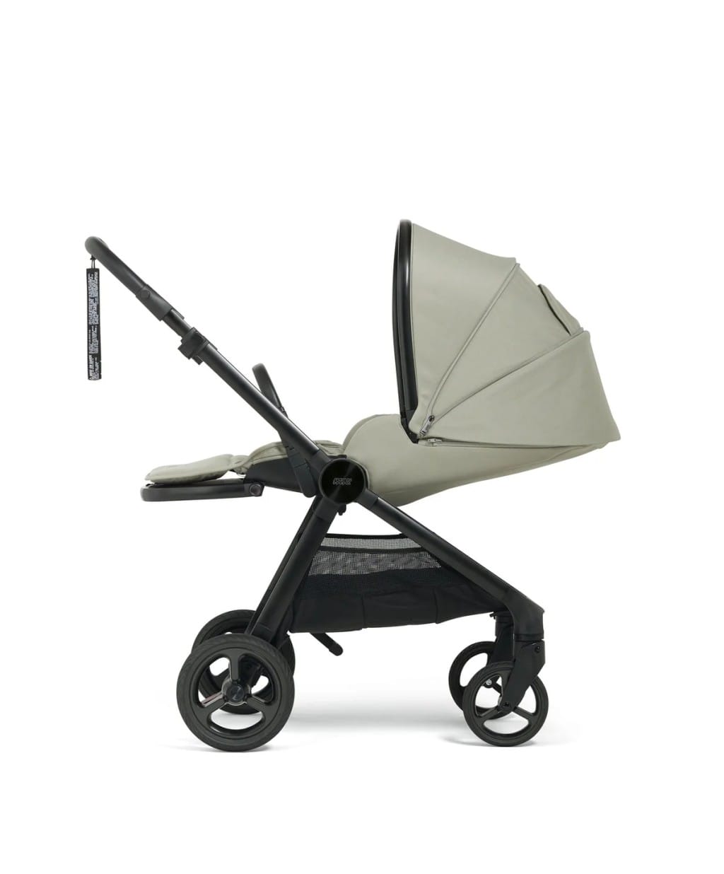 Mamas Papas Vardo Pram Seat & Frame Sage Reclined