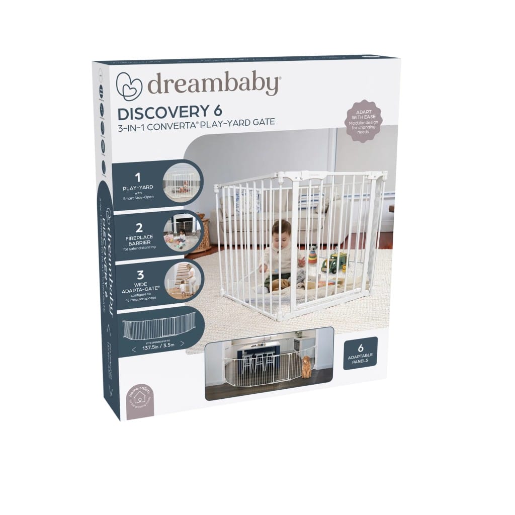Dreambaby Discovery 6 Converta 3 In 1 Play Pen Packaging Front