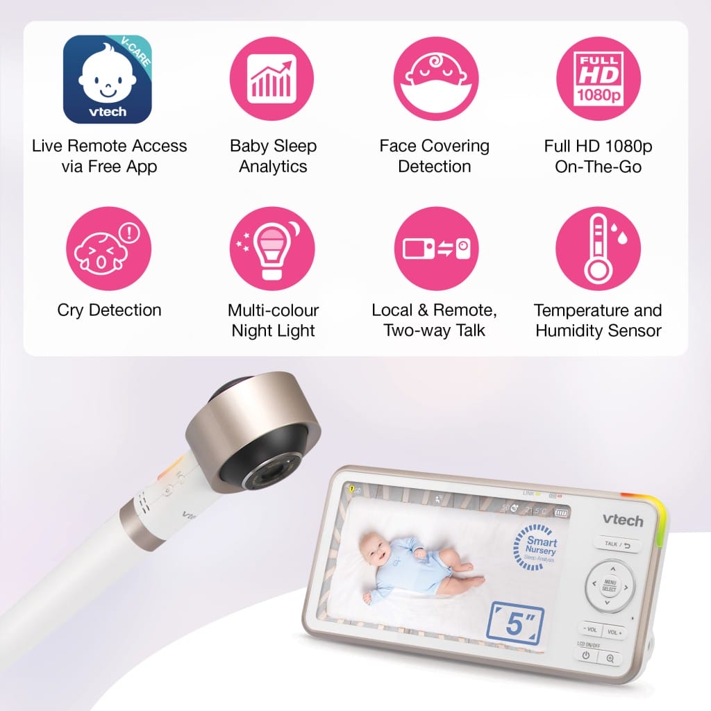 Vtech V Care 2 Key Features
