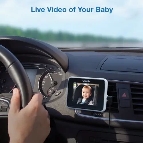Vtech V Go Car Baby Monitor Lifestyle Vtech V Go Car Baby Monitor Lifestyle