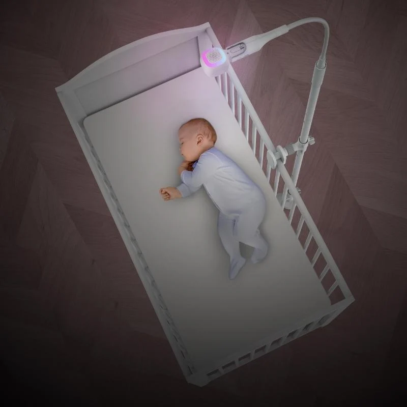 Oricom Obh650p On Cot Stand With Night Light On
