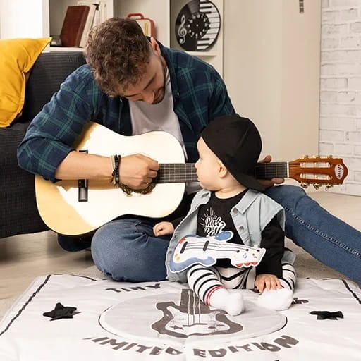 Tiny Love Tiny Rockers Soft Musical Guitar With Dad