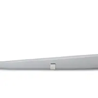 Side profile of the Bubble Cuddle Changing Mat in Grey