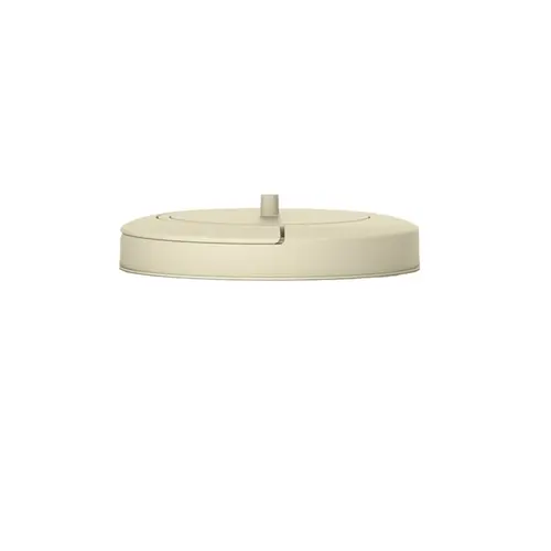 Beige Magic THOTH MAJESTIC bathroom lid shown separately from the bin