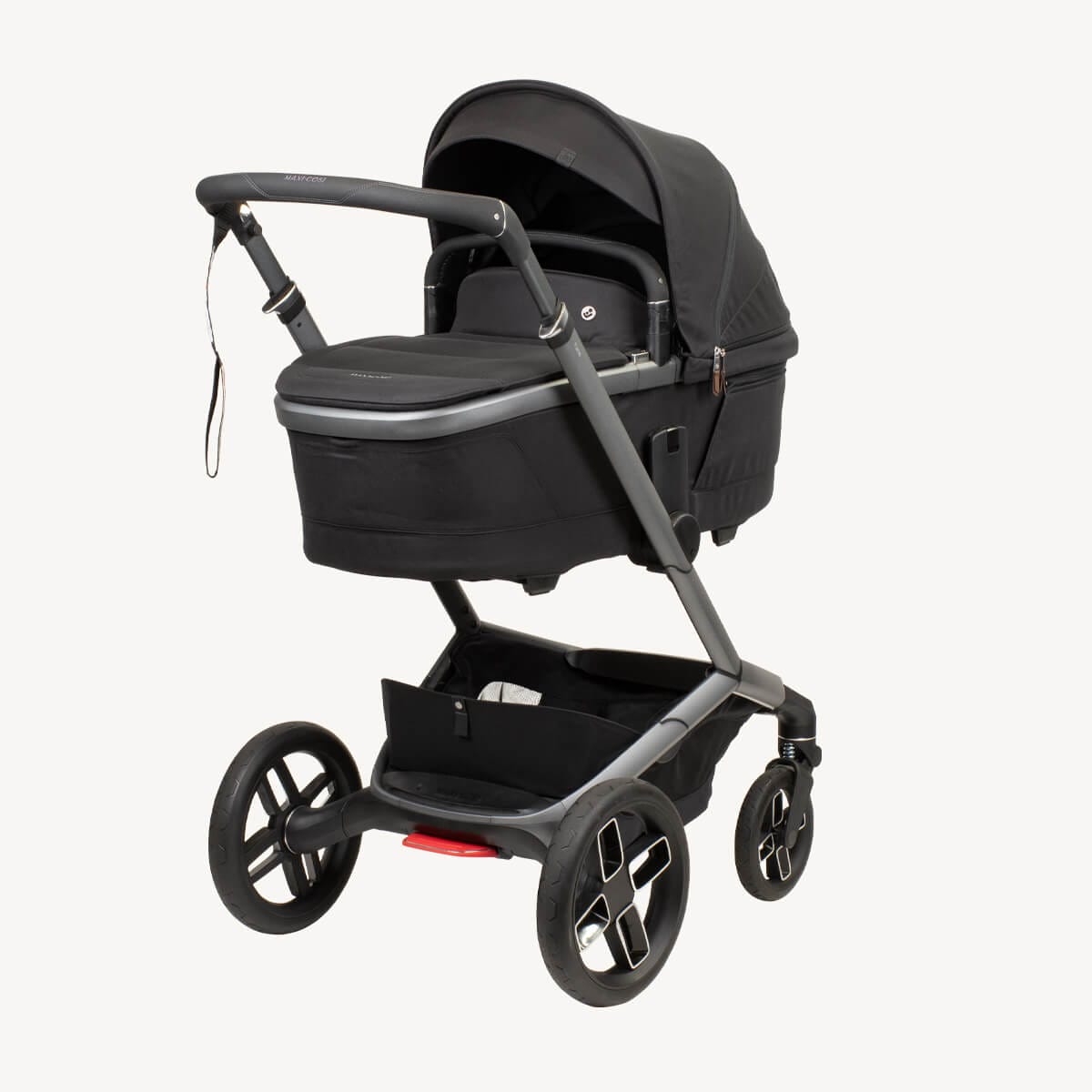 Maxi Cosi Fame Bassinet Twillic Black On Stroller