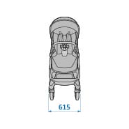 Maxi Cosi Fame Stroller Width